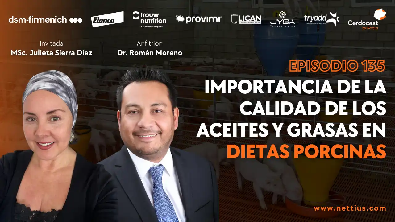 Calidad de aceites y grasas en dietas porcinas - MSc. Julieta Sierra Díaz.
