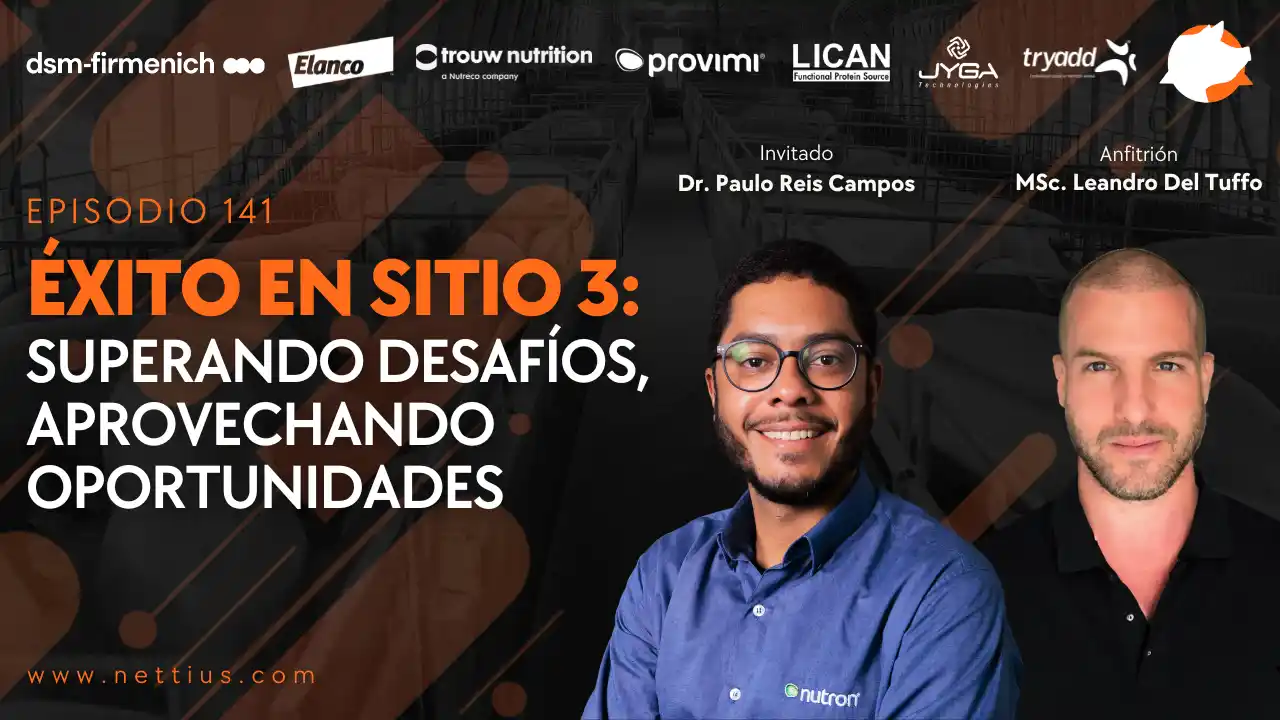 Claves para el éxito en Sitio 3 en producción porcina - Dr. Paulo Reis Campos.
