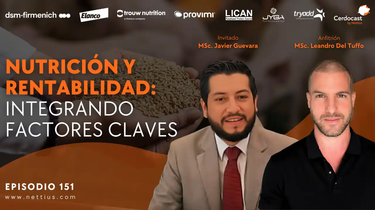 Nutrición y rentabilidad en la producción porcina - MSc. Javier Guevara.