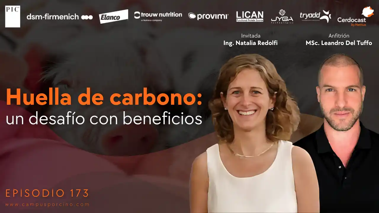 Huella de carbono en la porcicultura: Desafíos y beneficios - Ing. Natalia Redolfi.