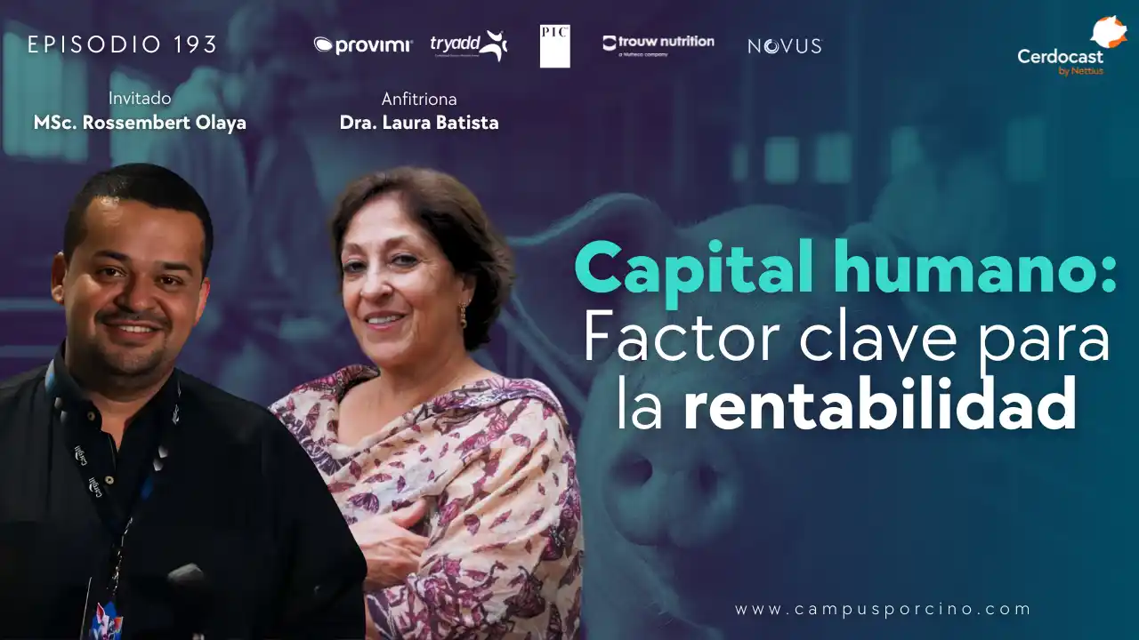 Capital humano como factor clave para la rentabilidad en granjas porcinas - MSc. Rossembert Olaya.