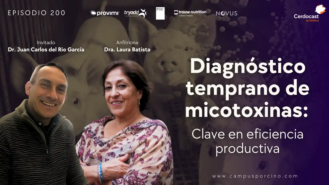 Diagnóstico de micotoxinas y su impacto en eficiencia productiva - Dr. Juan Carlos del Río García.