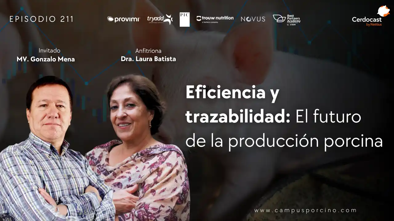 Eficiencia y trazabilidad en la producción porcina - MV. Gonzalo Mena.