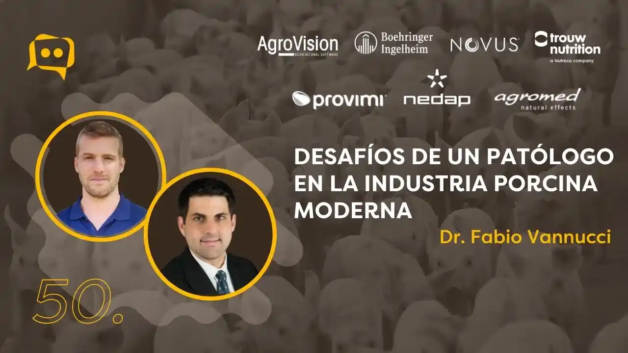 Desafíos del patólogo en la industria porcina moderna - Dr. Fabio Vannucci.