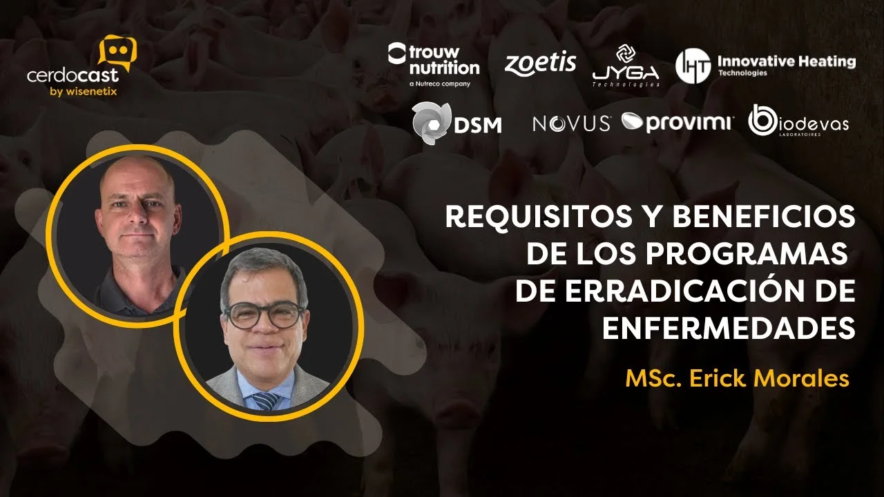 Requisitos y beneficios de los programas de erradicación de enfermedades en porcicultura - MSc. Erick Morales.