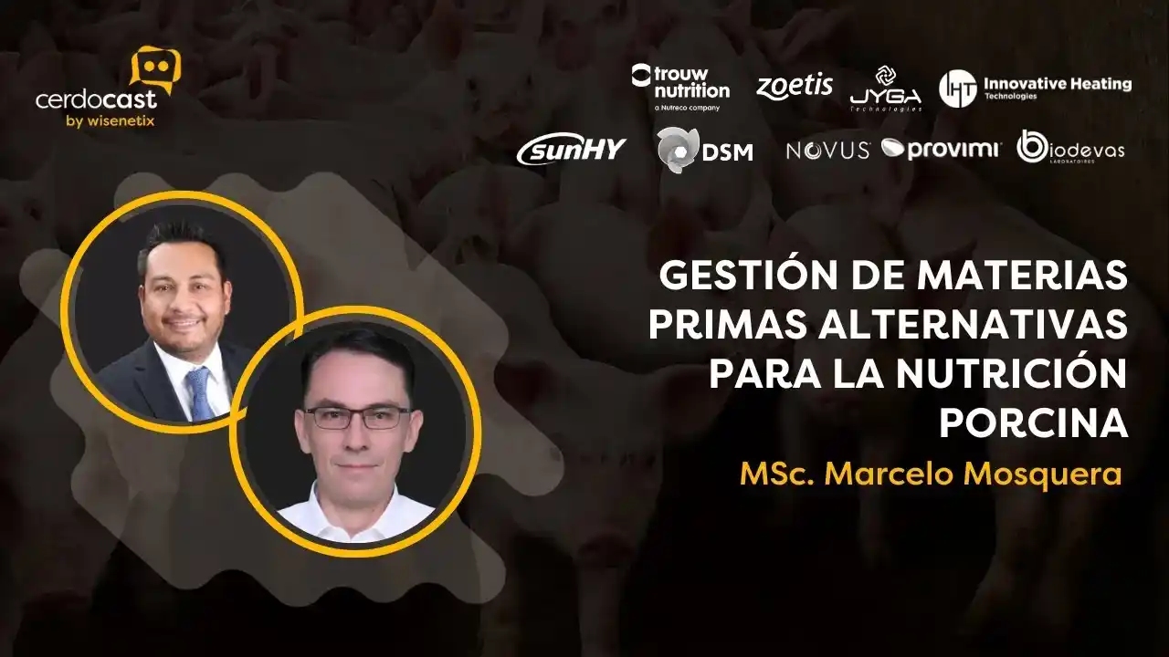 Gestión de materias primas alternativas para la nutrición porcina - MSc. Marcelo Mosquera.