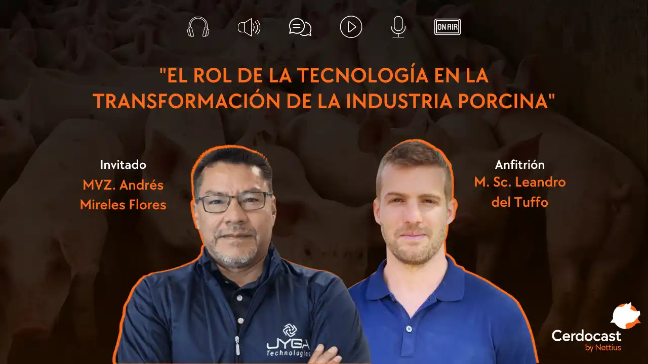 El rol de la tecnología en la transformación de la industria porcina - MVZ. Andrés Mireles Flores.
