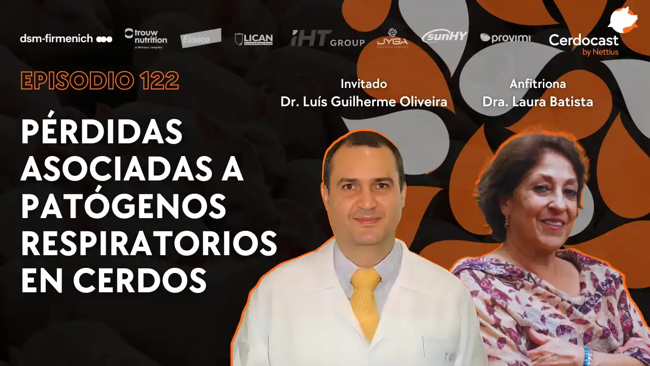 Pérdidas por patógenos respiratorios en cerdos - Dr. Luís Guilherme Oliveira.